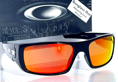 Oakley Crankshaft OO9239 サングラス ミラーレンズ 黒 NEW OAKLEY CRANKSHAFT Shiny Black w POLARIZED Galaxy Ruby Lens