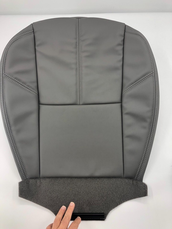 Driver Bottom Seat Cover & Foam For 2007-2014 GMC Sierra 2500 / 3500HD – Dark Gray 88V