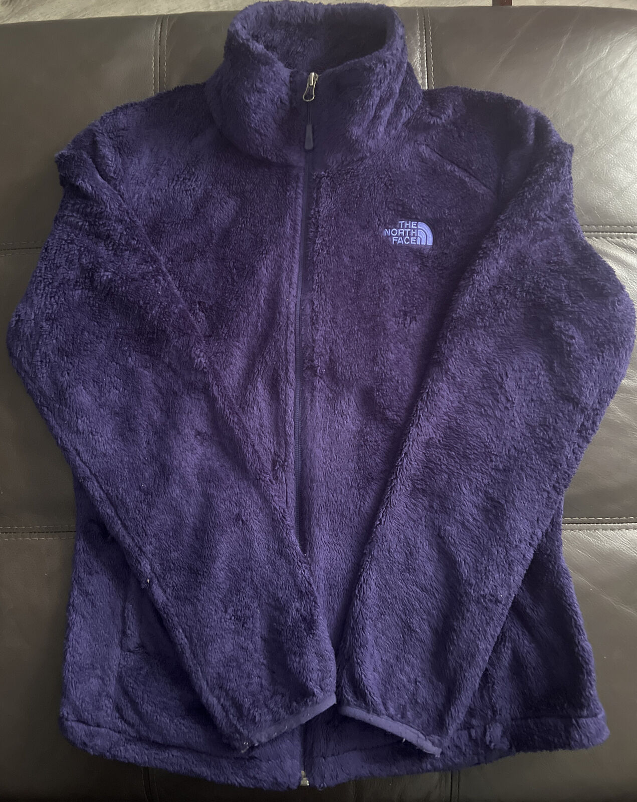 The North Face Small Woman Fuzzy Fleece Full Zip … - image 1