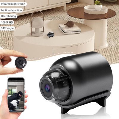Camara De Seguridad WiFi 1080P Inalambrica Detector Movimiento Con Audio y Video
