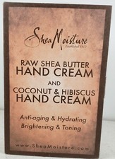 Shea Butter Moisture  Coconut  Hibiscus - Box Set of 2 Creams 4.4 Fl. Oz.Each