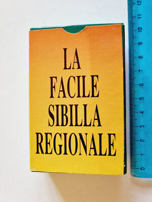 La Facile Sibilla Regionale Dal Negro Original Playing Cards New