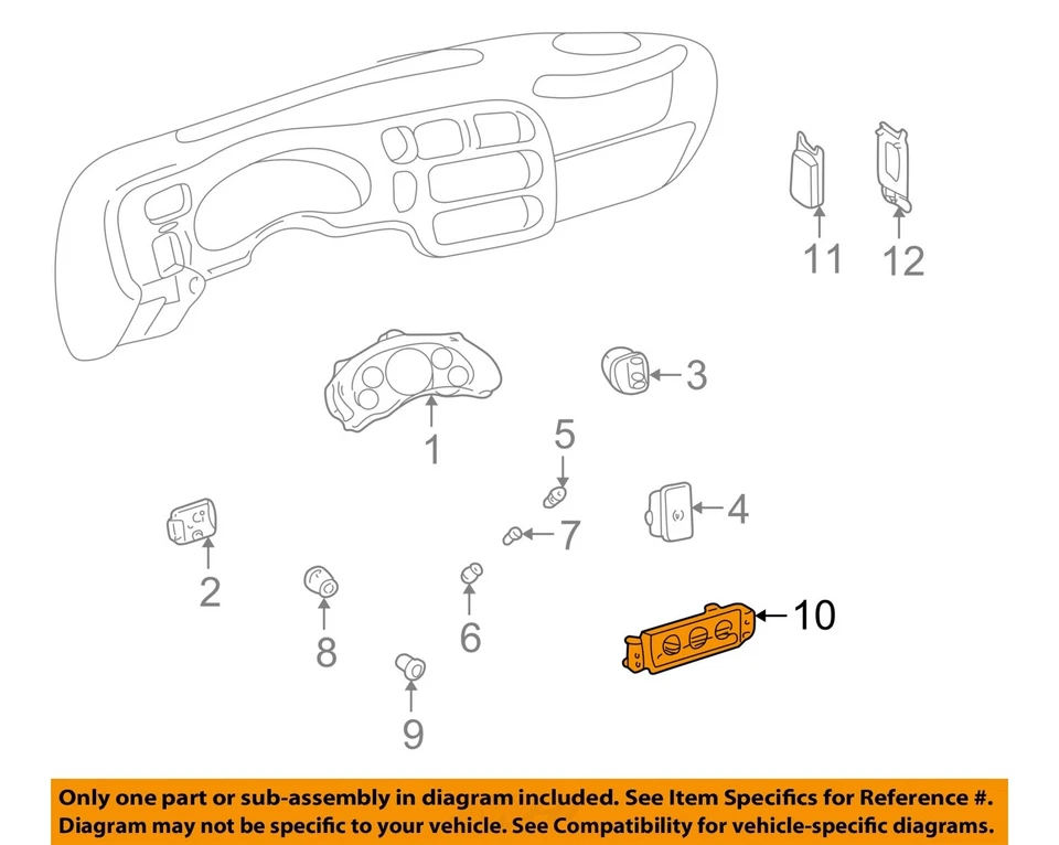 Interruptor selector de aire acondicionado usado se adapta a: Chevrolet S10/s15/sonoma 2002 con espejo eléctrico de aire acondicionado Foto 3 de 4