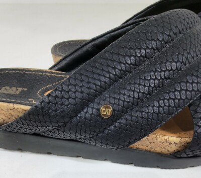 Caterpillar Cat Women's Slide Sandals Size 7.5 Excellent Condition