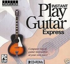 Instant Play Guitar Express PC 2 CD Set NEW factory sealed Computer Based course