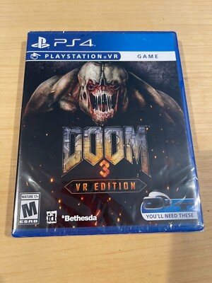 Doom 3 VR Edition PlayStation 4 (PS4) PSVR Brand New/Sealed
