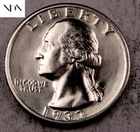 1932-S Washington Quarter - Gem BU - 90% Silver -- Key Date!