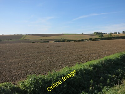 Foto 6x4 Felder von Icknield Way Therfield c2014