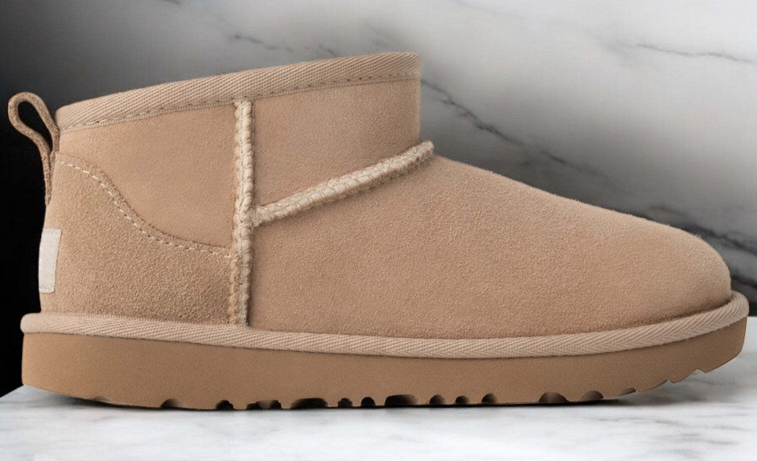 [1130750K-SAN] МОЛОДЕЖНЫЕ БОТИНКИ UGG CLASSIC ULTRA MINI BOOT SAND