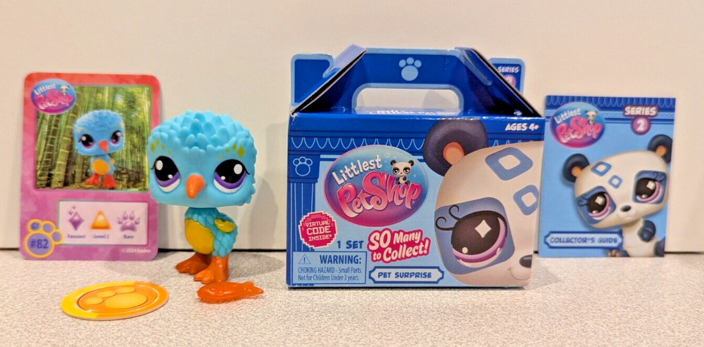 Littlest Pet Shop LPS G7 Pet Surprise Series 2 #82 Kiwi Bird NEW