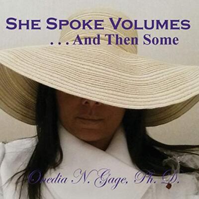 She Speaks Volumes . . . And Then Some                                         