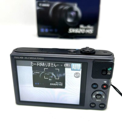 Canon Compact Digital Camera PowerShot SX620 HS Black Power Shot
