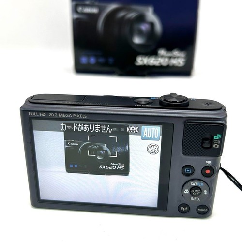 Canon Compact Digital Camera PowerShot SX620 HS Black Power Shot English Used - Picture 2 of 6