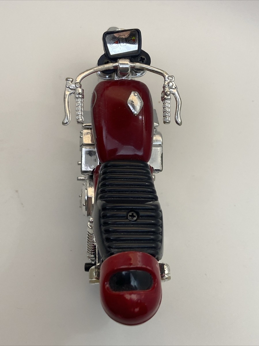 Vintage Harley Davidson Toy Motorcycle (Pull Helmet) Stunt Cycle