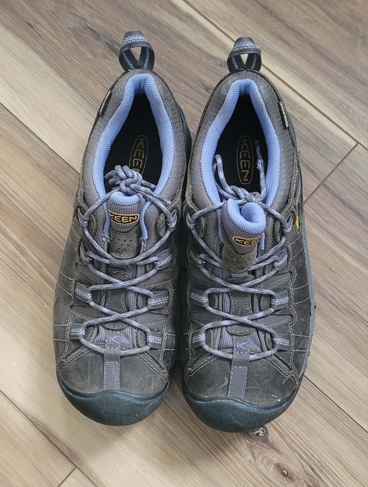 KEEN Targhee Scarpe da Escursionismo Donna Taglia 81 2 Secche Impermeabili (Grigio)