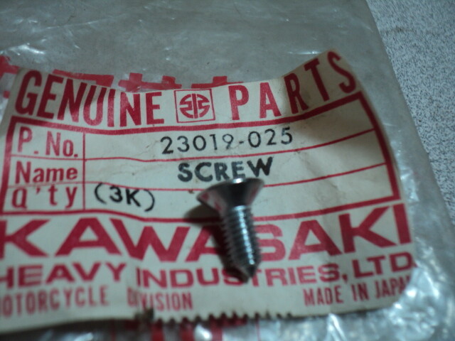 1970-81 KAWASAKI G4 KD KE KL KM KS KT KV SCREW PAN HEAD 5X14