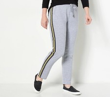 Susan Graver Weekend Reg Washed Terry Ankle Pants - size 2X a46868