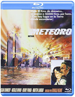 Meteor NEW Cult Blu-Ray Disc Ronald Neame Sean Connery