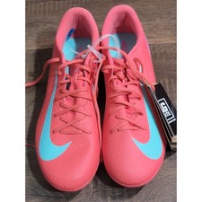 Nike Zoom Mercurial Vapor 15 Academy MG Soccer Cleats Pink Teal FQ8364-800 10's