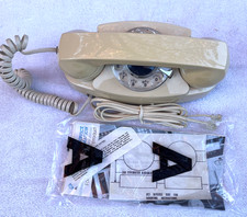 Bell System Western Electric AT T Ivory Rotary Princess Phone R702BM