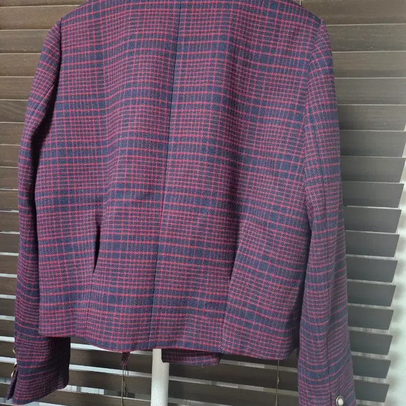 It Misha Checked Pattern Jacket - Size 55 - image 4