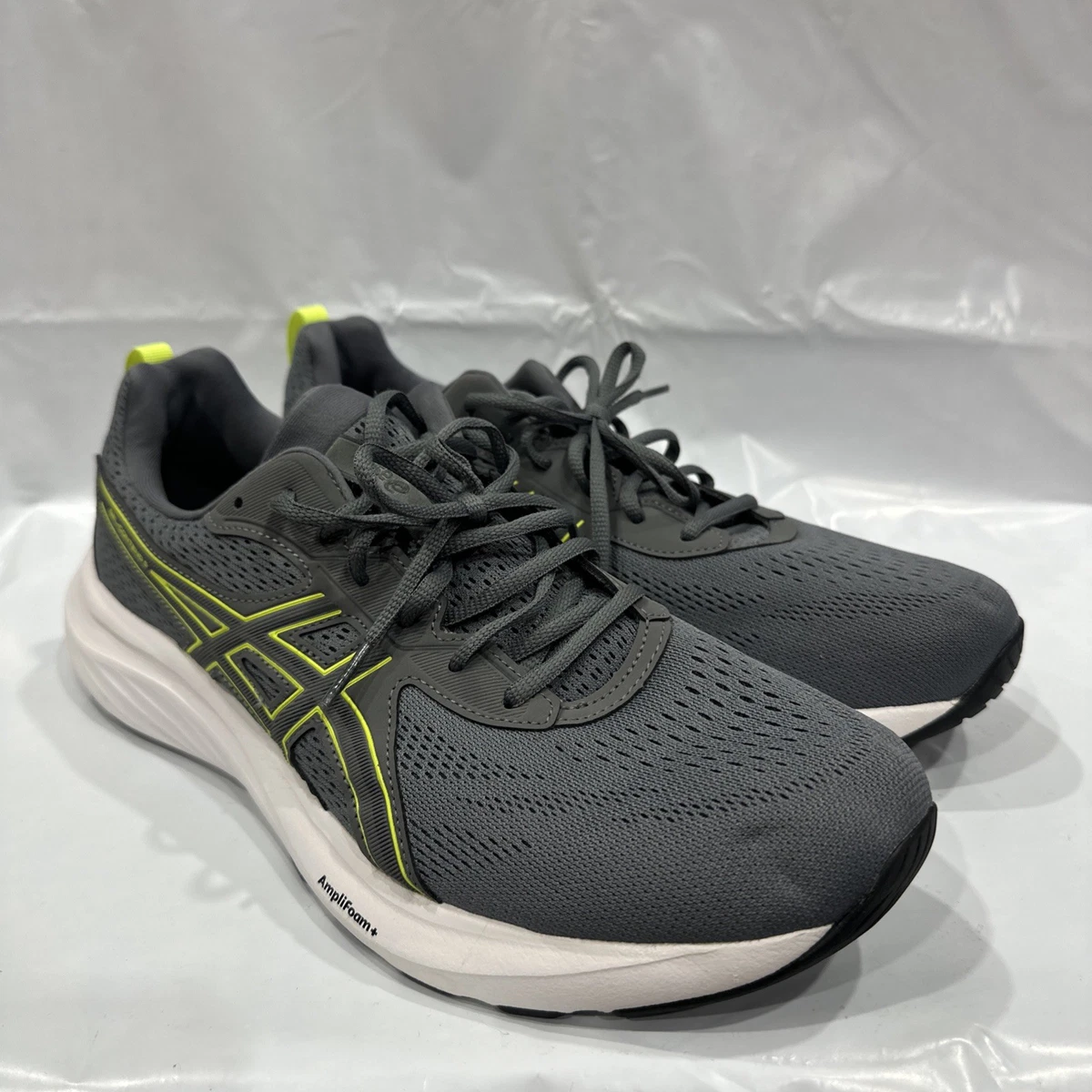 ASICS Gel Contend 3 Men\'s U.S. 12 Gray Red Athletic Lace Up Running Shoes T5F4N ASICS GEL-Contend for Sale | Authenticity Guaranteed | eBay main image 2