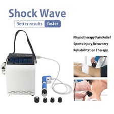 Pneumatic Shockwave Therapy Machine Body Massage Back Pain Relief ED Treatment