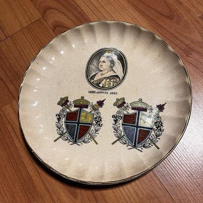 Queen Victoria's Golden Jubilee in 1887 Plate