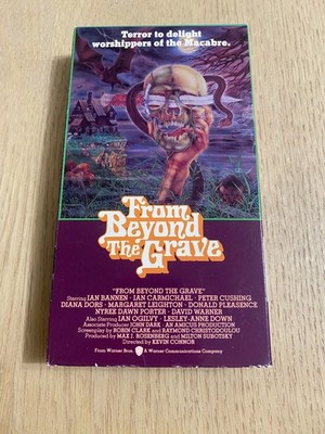From Beyond the Grave VHS 1974 Rare NTSC Cult Horror Peter Cushing Death Evil