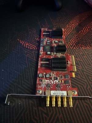 DekTec DTA-2174 R2 Quad 3g-sdi/Asi PCIe Adapter Genlock Broadcast Capture Card