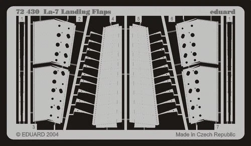 EDUARD 72430 LAVOCHKIN LA-7 LANDING FLAPS 1/72
