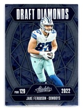 2025 Panini Absolute #DD-JFN Jake Ferguson Draft Diamonds Rookie Card. rookie card picture