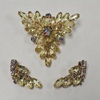 💐Vintage Collectable Jewelry Lot Juliana? Weiss? Unmarked 50s Brooches Clips 💐 — photo 9