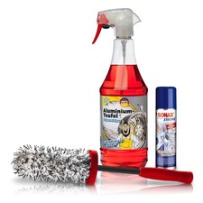 TUGA CHEMIE 1 L ALUMINIUM-TEUFEL® FELGENREINIGER + FELGENBÜRSTE + VERSIEGELUNG #
