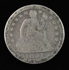 1851 Seated Liberty Dime 10c- GD Details -US Type Coin