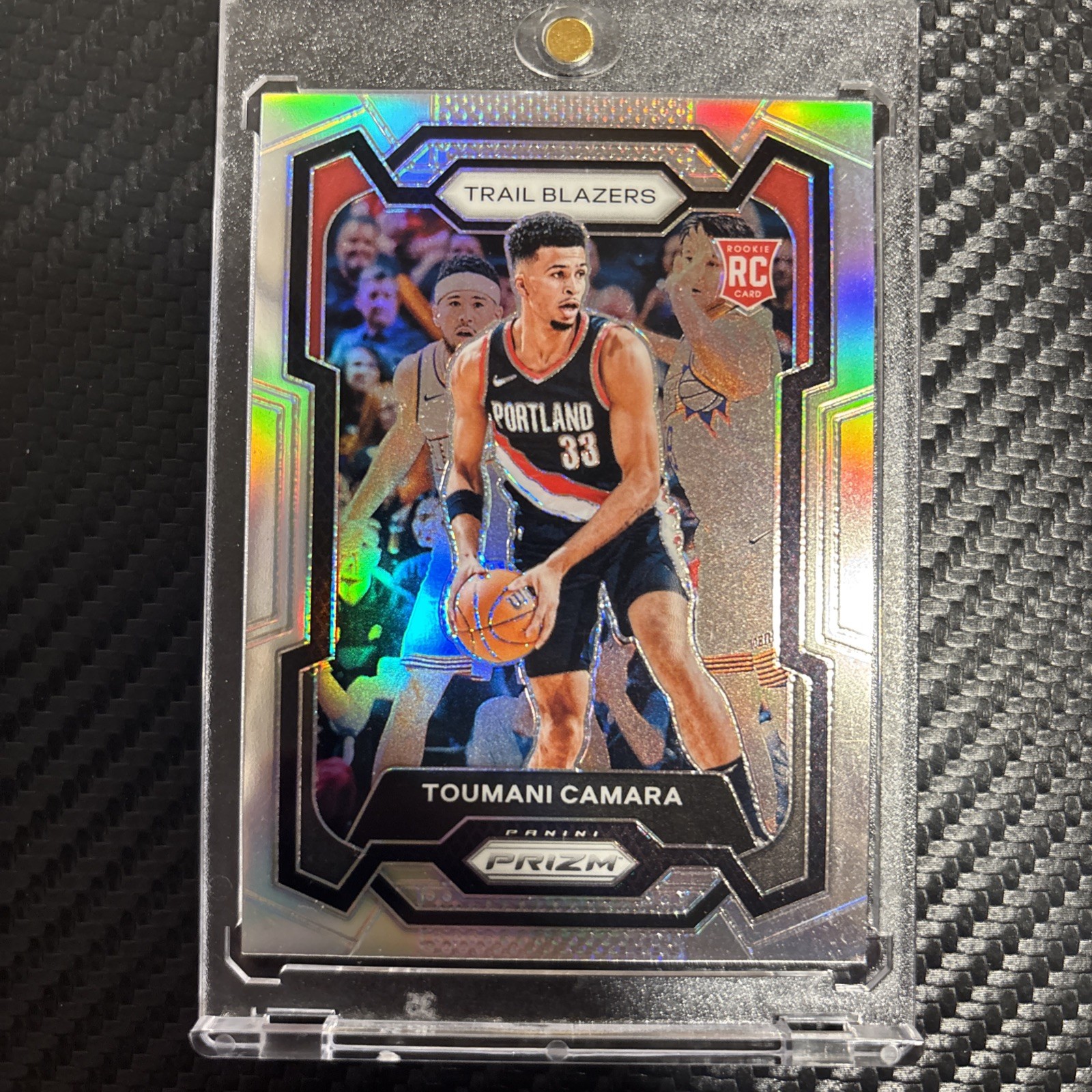 2023-24 Panini Prizm - Toumani Camara #164 Silver Prizm (RC)