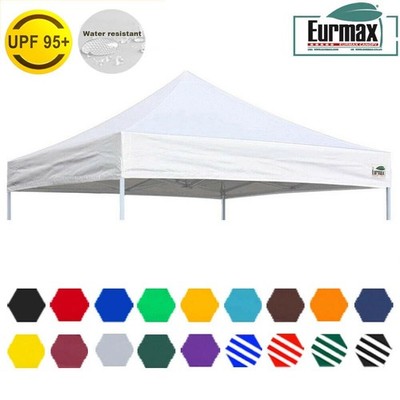 Eurmax 10 x 10 Replacement Canopy Tent Top Cover Instant Ez Canopy Cover  ONLY