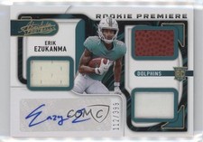 2022 Absolute Rookie Premiere Materials Autos /399 Erik Ezukanma #239 Auto 0ud4