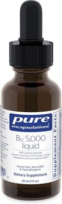 Liquid B12 5000 mcg Methylcobalamin Tropfen - Vitamin B12 Nahrungsergänzung
