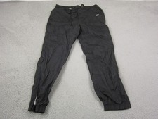 Vintage JC Penney Track Pants Mens Medium Black USA Olympics Nylon Joggers 90s