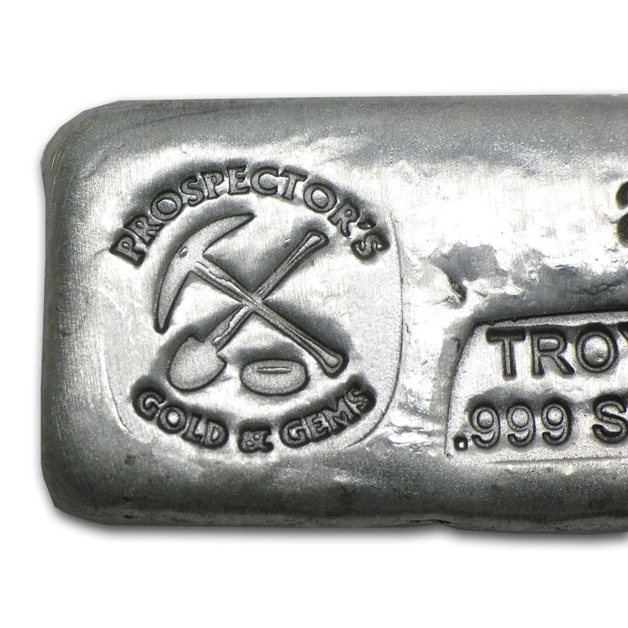 2 oz Hand Poured Silver Bar - PG & G | eBay