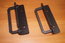 COPPIA Maniglie NERE Galaxy Saturn, Lafayette Petrusse, Colt Excalubur, Alan 555