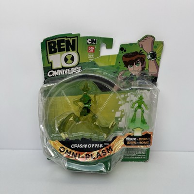 Ben 10 Ten Omniverse Omni-Plasm Crashhopper Actionfigur 4'' Inch RAR Brandneu