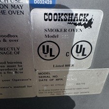 Cookshack products for sale