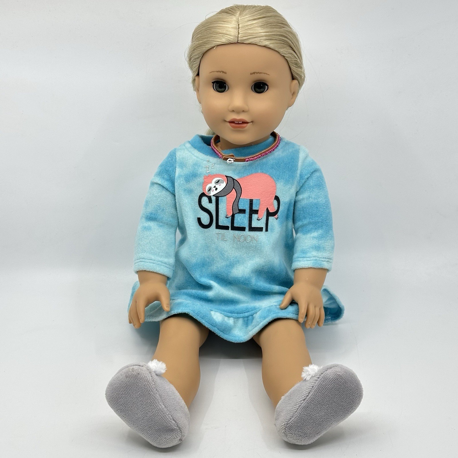 American Girl Doll with Blonde Hair & Green Eyes issued 2017