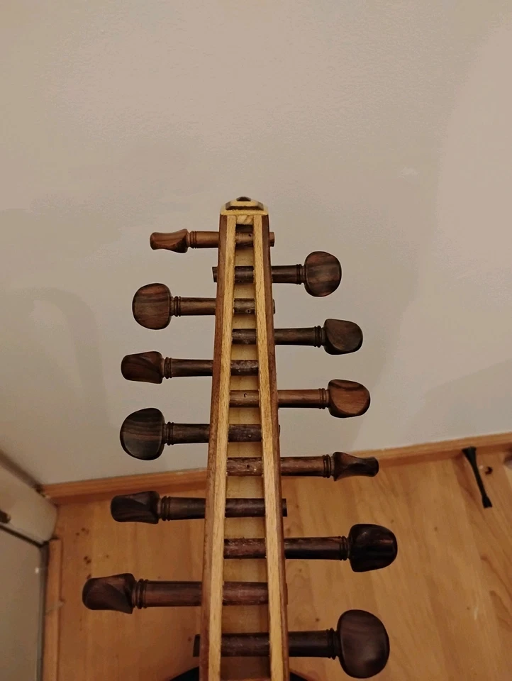 Oud sirio profesional en venta - Hecho a mano por el maestro Luthier Alaa Khalifa Foto 4 de 4