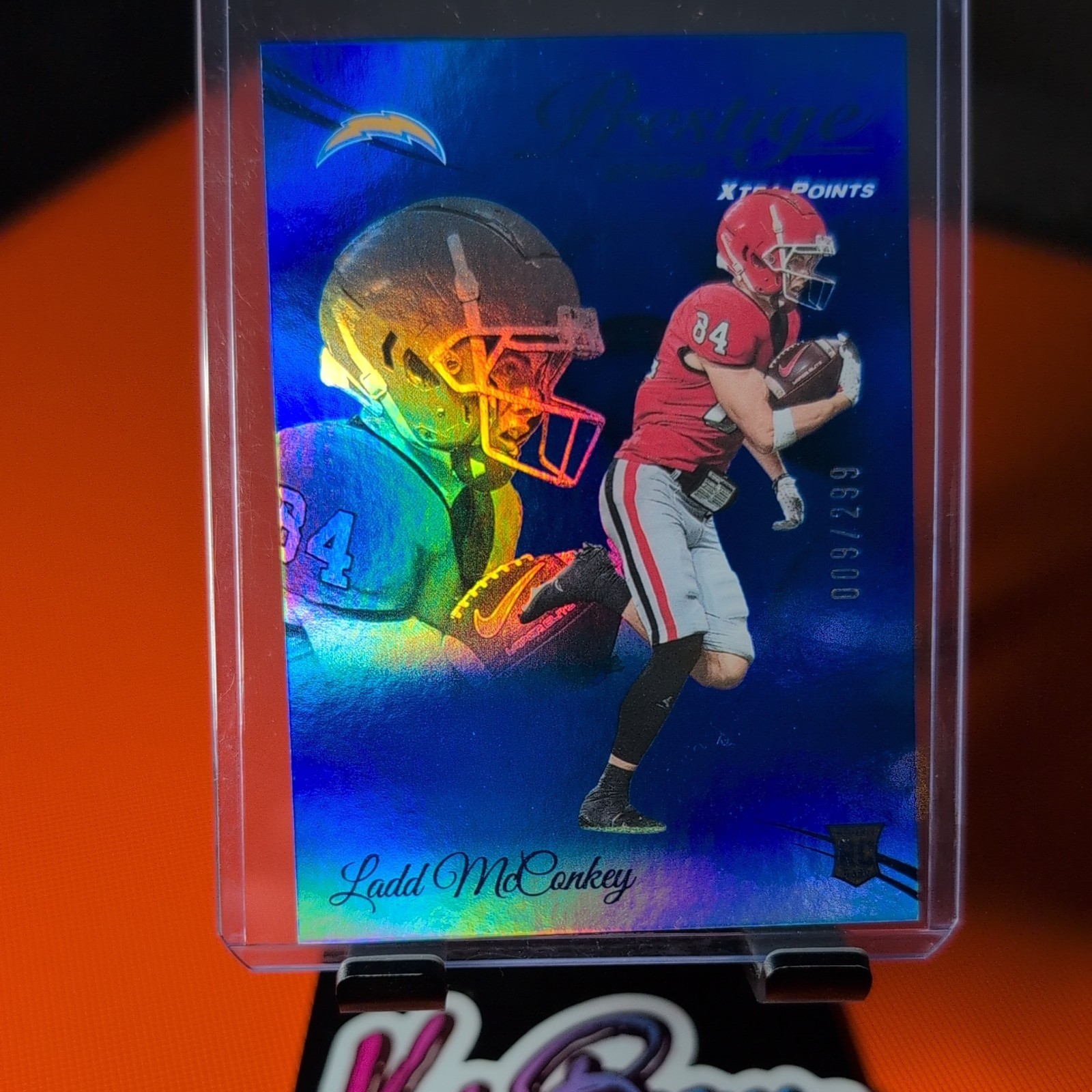 2024 Panini Prestige - Rookies Xtra Points Blue Premium #331 Ladd McConkey /299
