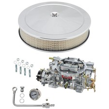 Edelbrock 1406 Performer 600 Cfm Elect. Carbairfuel Kit Chrome