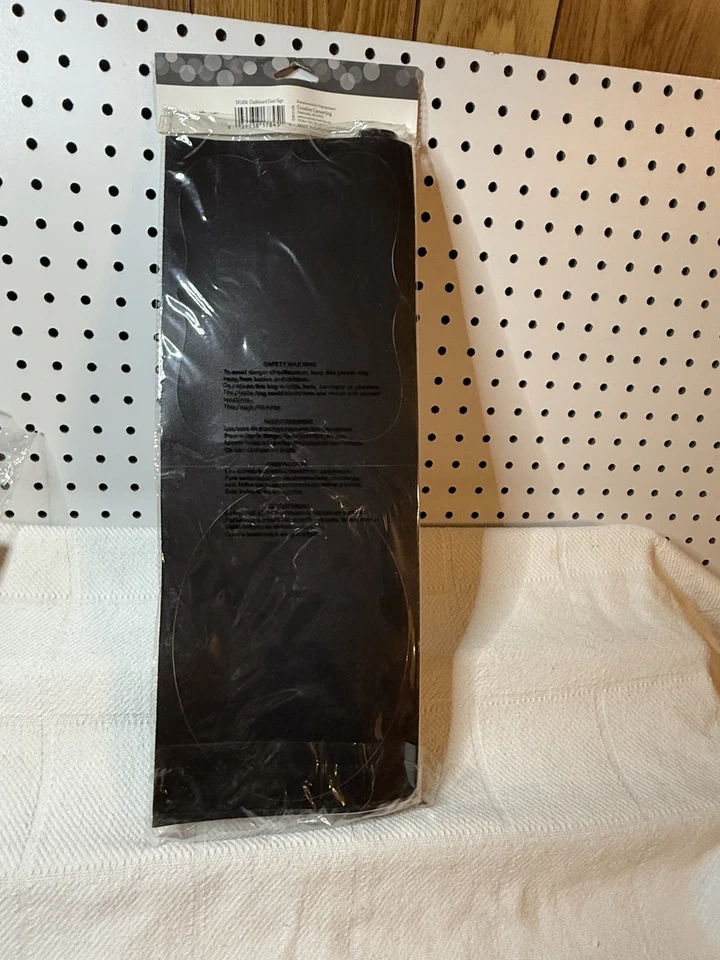 💜 Blank Door Signs Party Decoration Party Supply Black Chalkboard Blank Decal - Image 3 of 4