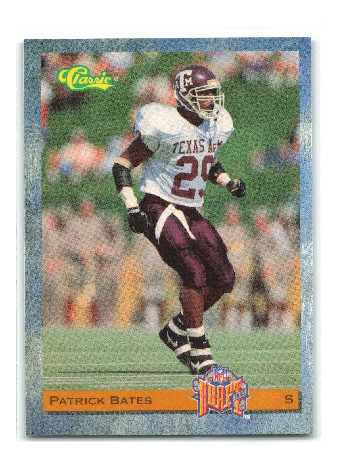 Patrick Bates - 1993 Classic #84 - Los Angeles Raiders